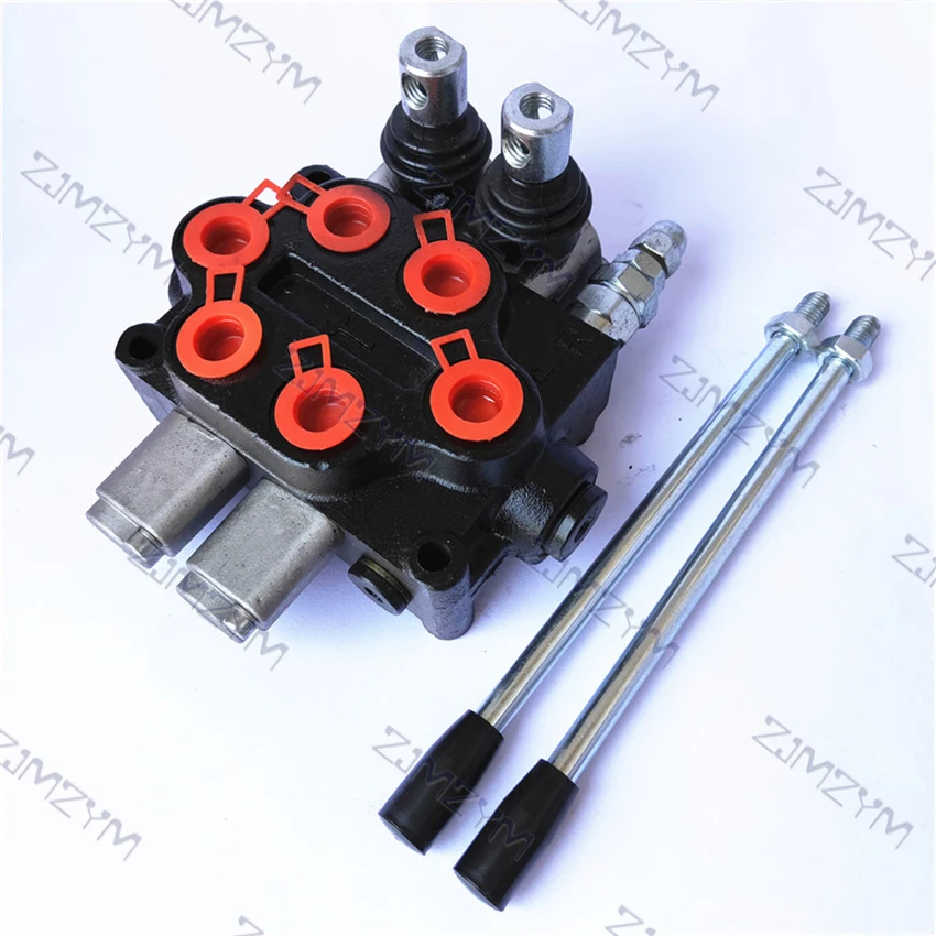 ZD-L102 Hydraulic Valve Reversing Valve Hydraulic Directional Control Valve Motor Distributor Hydraulic Multi-way Valve 40L/min