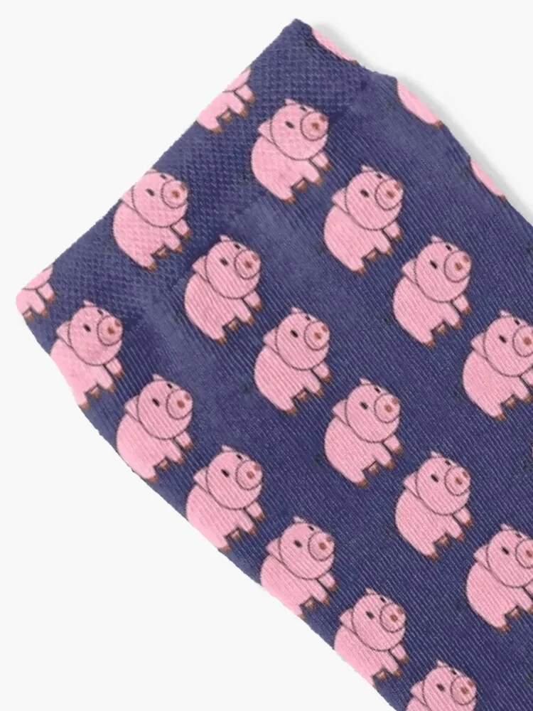 simple pig Socks cartoon designer Socks Woman Men's