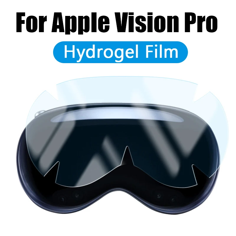 For Apple Vision Pro Protective Hydrogel Film Front Screen Protector VR Display Device Accessories Anti Scratch Protection Films