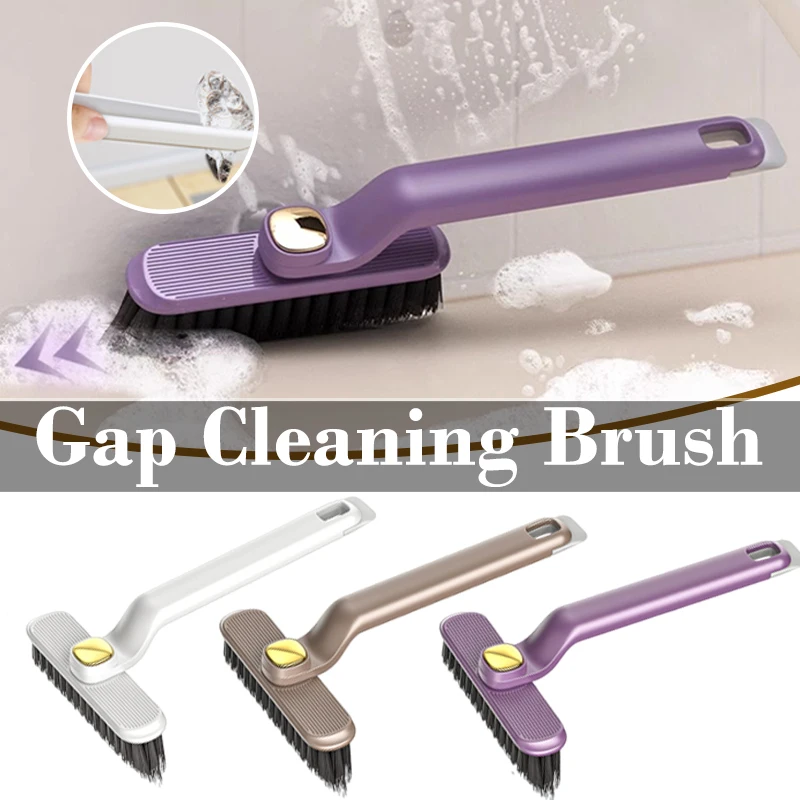

Multi-Function Rotating Crevice Cleaning Brush Kitchen Toilet Tile Joints Dead Angle Crevice Gap Cleaner Brush for Shower Floor
