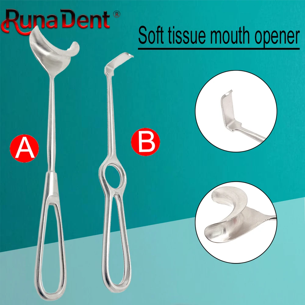 

Stainless Steel Dental Implant Surgical Tissue Retractor Long Bends Soft Tissue Maxillofacial Surgery Instruments