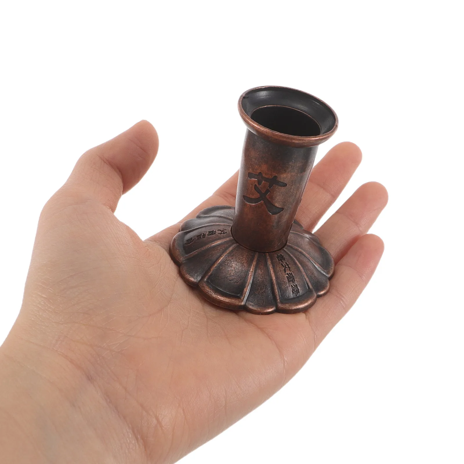 

Moxa Stick Burner Holder Lotus Base 0.7 Professional Moxibustion Extinguisher Safe Home Clinic Portable Moxa Roller Tray