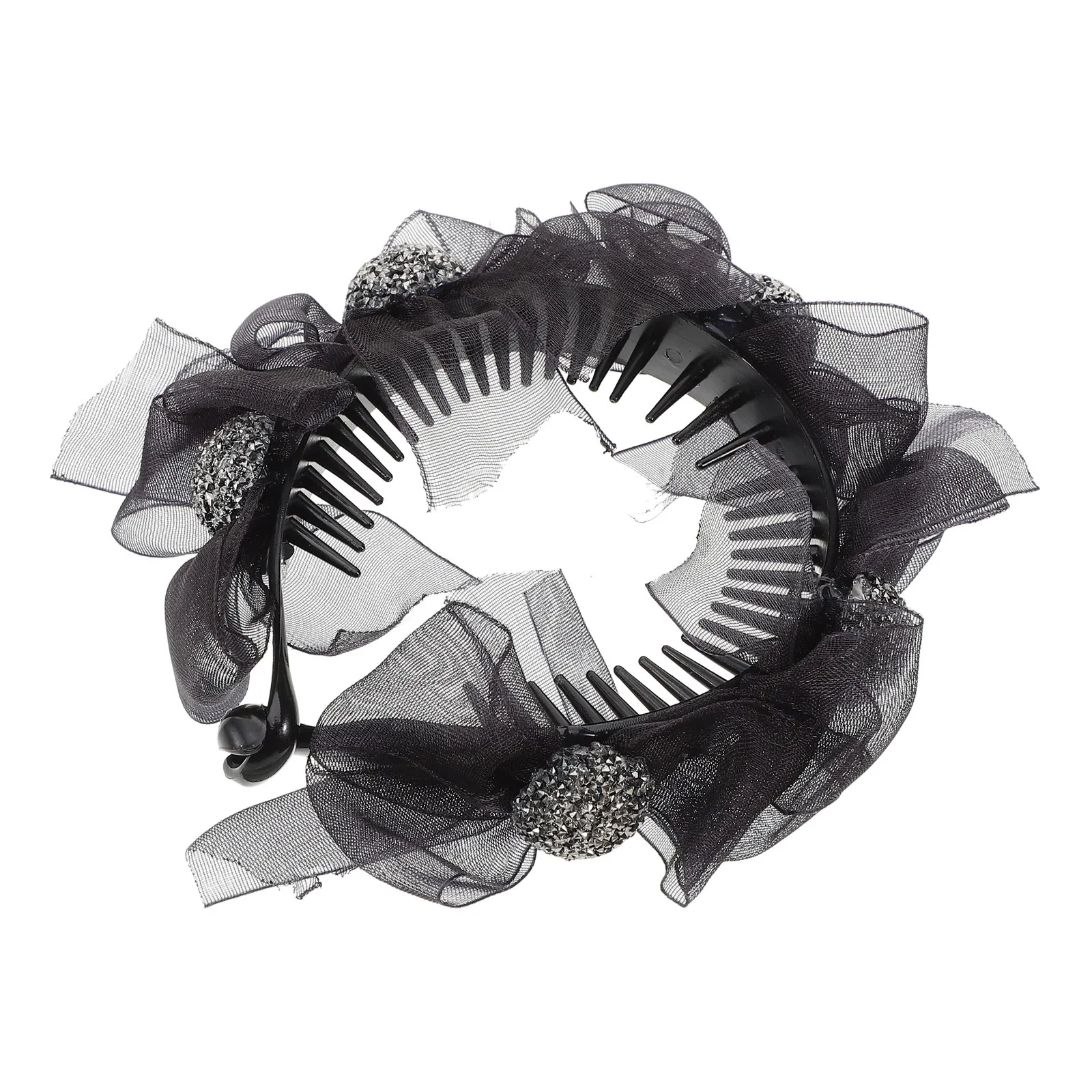 

Bow Claw Clip Non-Slip Stylish Hair Clamp for Women Fine Thick Hair Elegant Decorative Accessory Large Jaw Clips for Parties