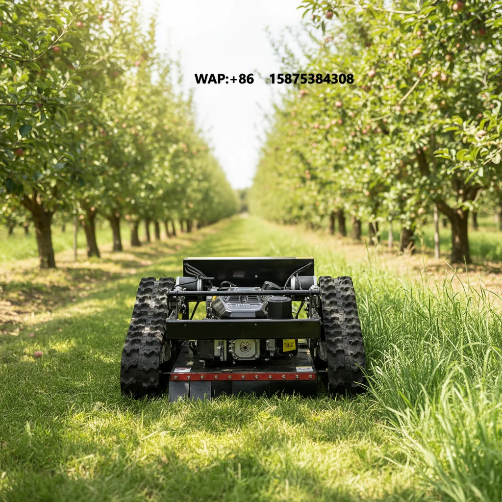 

Heavy-duty Crawler-type Lawn Mower - Intelligent Remote-controlled Lawn Mower Suitable for Slopes and Uneven Ground