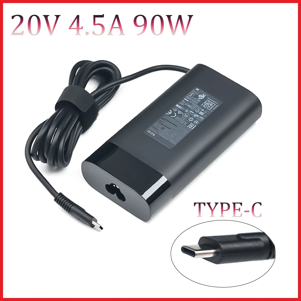 90W 20V 4.5A Laptop Adapter For HP TRAVEL DOCKING STATION HSA-Q001PR SPECTRE X360 15 Noteobook Charger TPN-DA08 Type-C