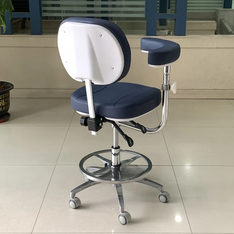 Pedicure Chair Salon Wheels Furniture Pink Stylist Height Adjustment Beauty Barber Barbershop Silla De Barberia Nail Saloon