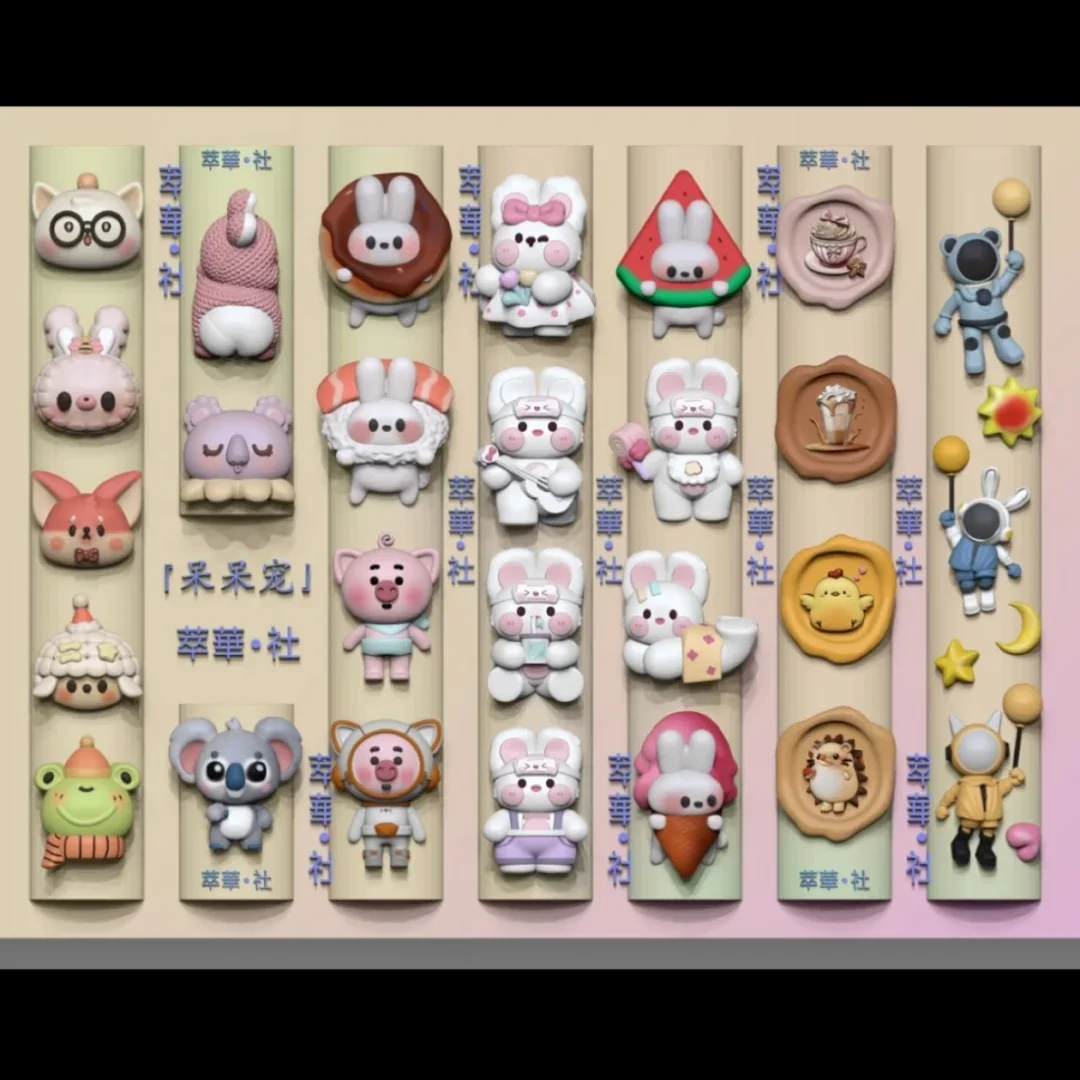 

1pc Cartoon Steamed Buns Cat Bag Schoolbag3D Nail Mold Nail Art Decorations Nails DIY Design Silicone Nails Mould
