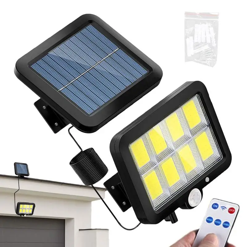 Solar Split Wall Light 300LM Motion Sensor Sunlight Light 3 Modes Motion Sensor Outdoor Light for Outdoor Garden Courtyard