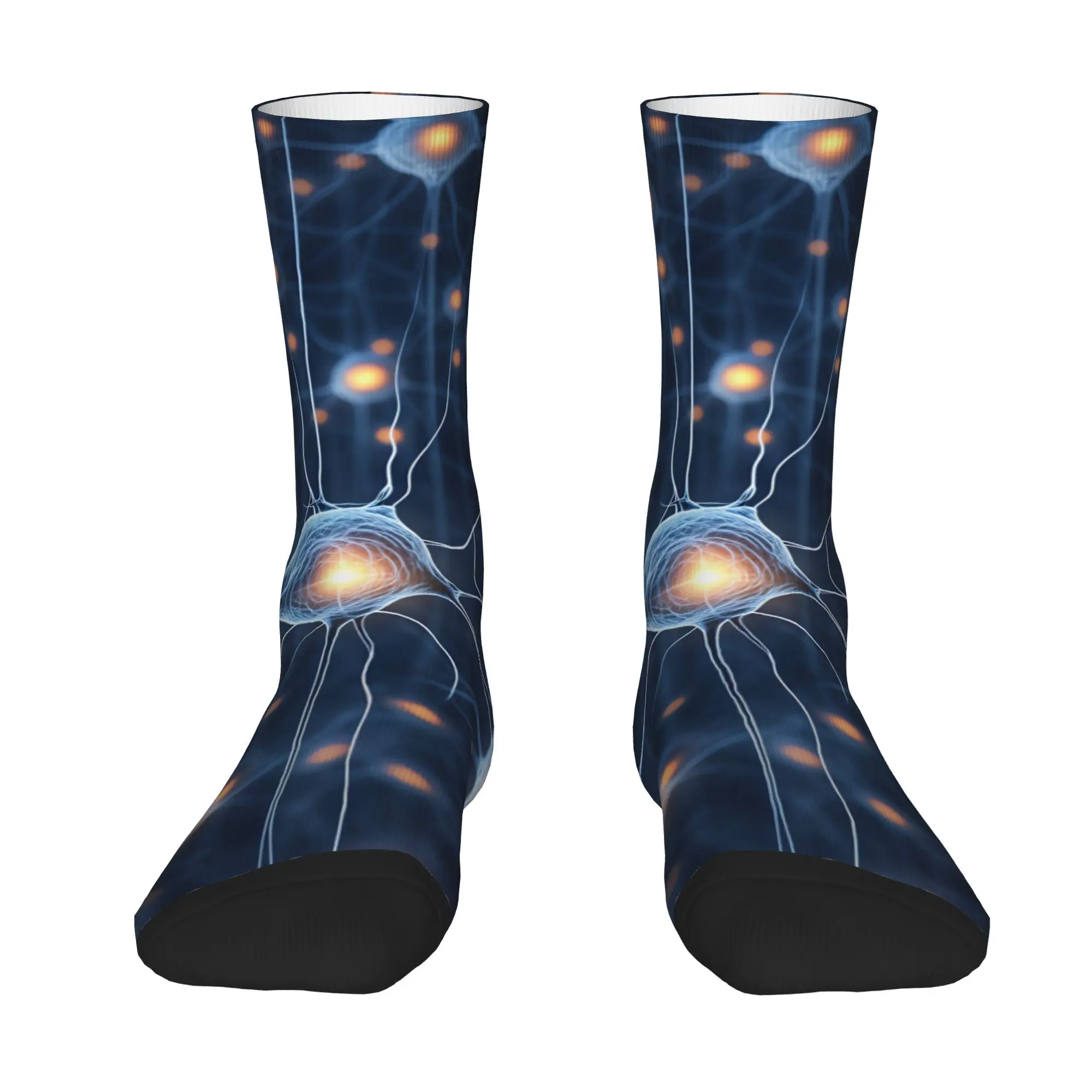 Neuro Brain Time! Let's Have Some Synapse Fun  Socks  Anti Skid Stockings Couple Comfortable Running Socks   Design Socks