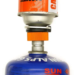 MAPP / Isobutane / البوتان في الهواء الطلق التخييم موقد خزان عبوة الغاز محول الشحن المتبادل محول الغاز رذاذ الغاز عبوة حشو محول أفضل 8 محول غاز ماب للمبيعات - رقم 1