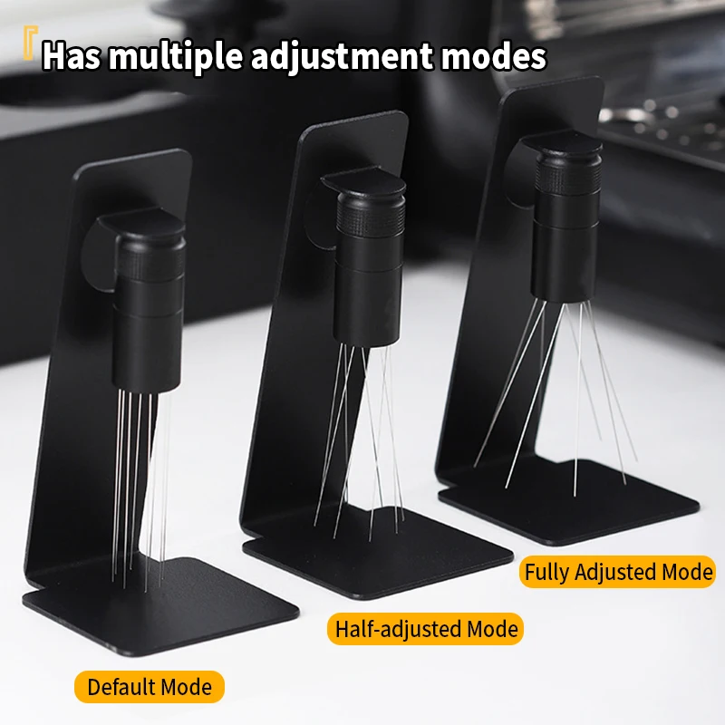 Picture 5: OANKR WDT Tool Espresso Distribution Tool with Magnetic Stand Adjustable Coffee Needle Stirrer Coffee Accessories Barista Tools