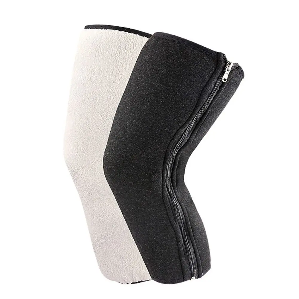 

Двухслойные гетры на молнии, толстые плюшевые наколенники, бархатные теплые леггинсы из ягненка