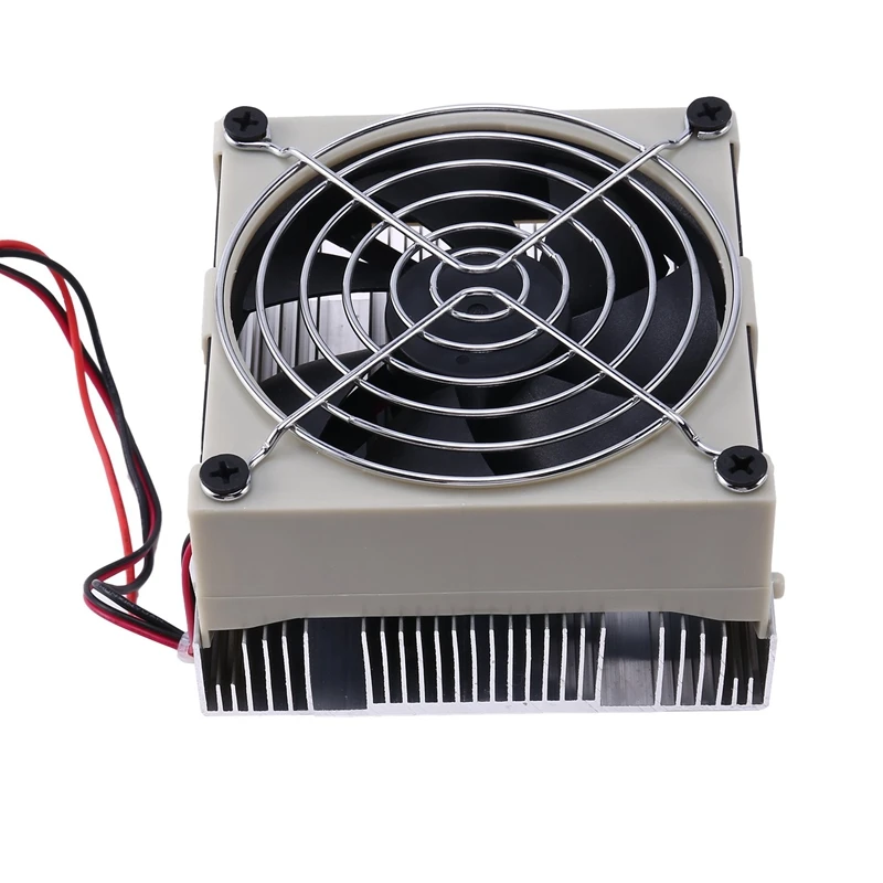 DIY schładzacz termoelektryczny układ chłodzenia półprzewodnikowy chłodzenie zestaw do organizacji radiator Peltier Cooler do 10L wody