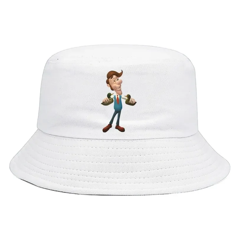 Hugh Neutron And His Ducks Bucket Hat Amusing Summer Foldable Bucket Hat Man Women Unisex Outdoor Sunscreen Fishing Hunting Cap