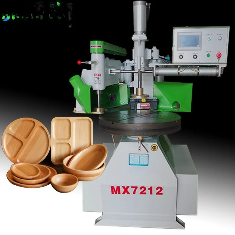 MX7212 semi-automatic numerical control profiling machine disc cutting board profiling machine woodworking profiling machine