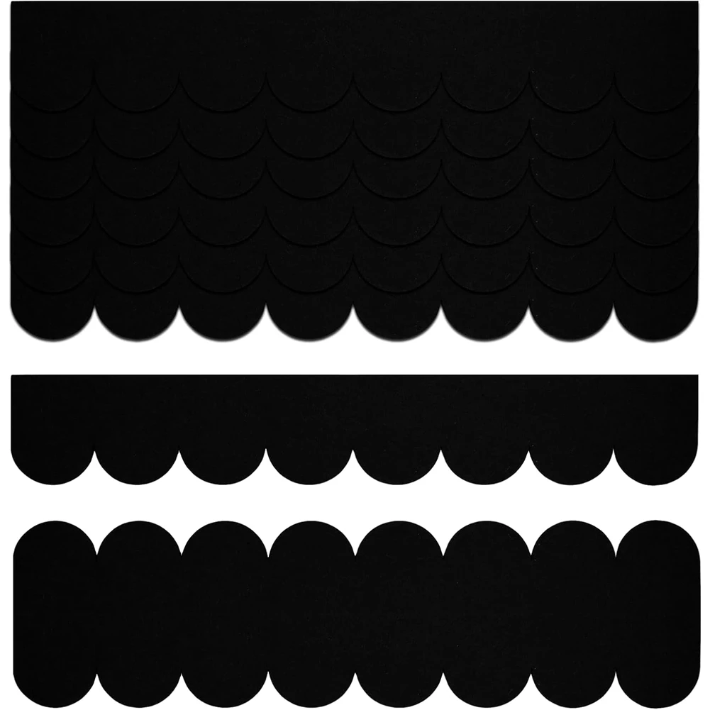 NOCM 32Pack Roofing Felt for Bird House,Mini Roof Shingles,Roofing Felt Self-Adhesive for Bird Houses,Nesting Box Roof Black