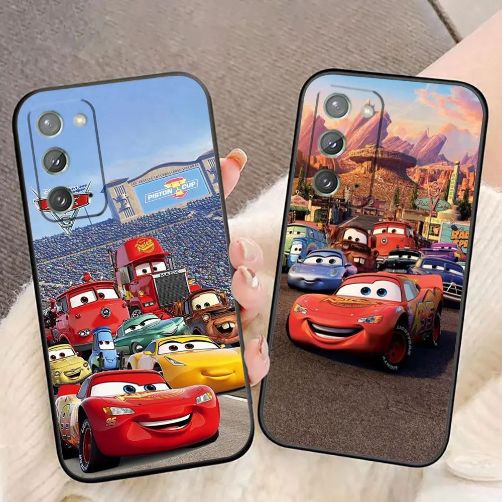 

Lightning McQueen Cars Phone Case For Samsung A03 A03S A04 A05S A06 A10 A12 A13 A24 A30 A50 A70 A80 NOTE 10 20 M23 M53 Case Capa