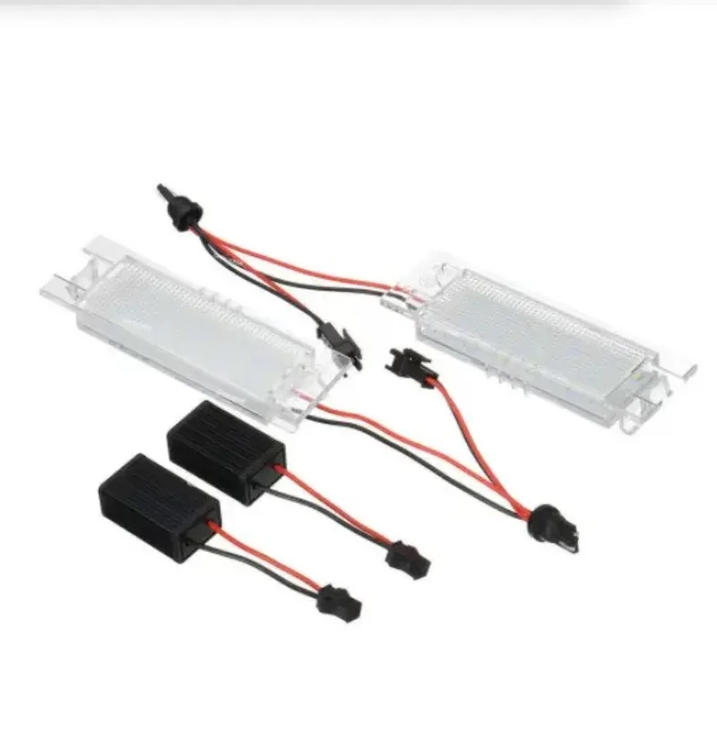2PCS Free Light for Chevrolet Malibu Limited Camaro Volt Cruze Hatchback Alfa Romeo LED Number License Plate Light Number Lamps