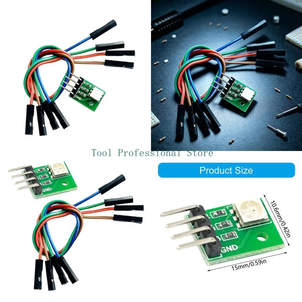 57QF Indicators Board for Demos with 3.3V 5V PCB Support