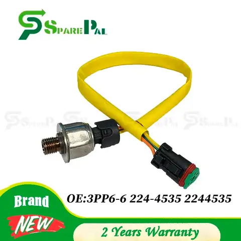 3PP6-6 224-4535 2244535 Fuel Oil Pressure Sensor For Caterpillar CAT MXS BXS NXS C15 224-4535 Big promotion until sold out