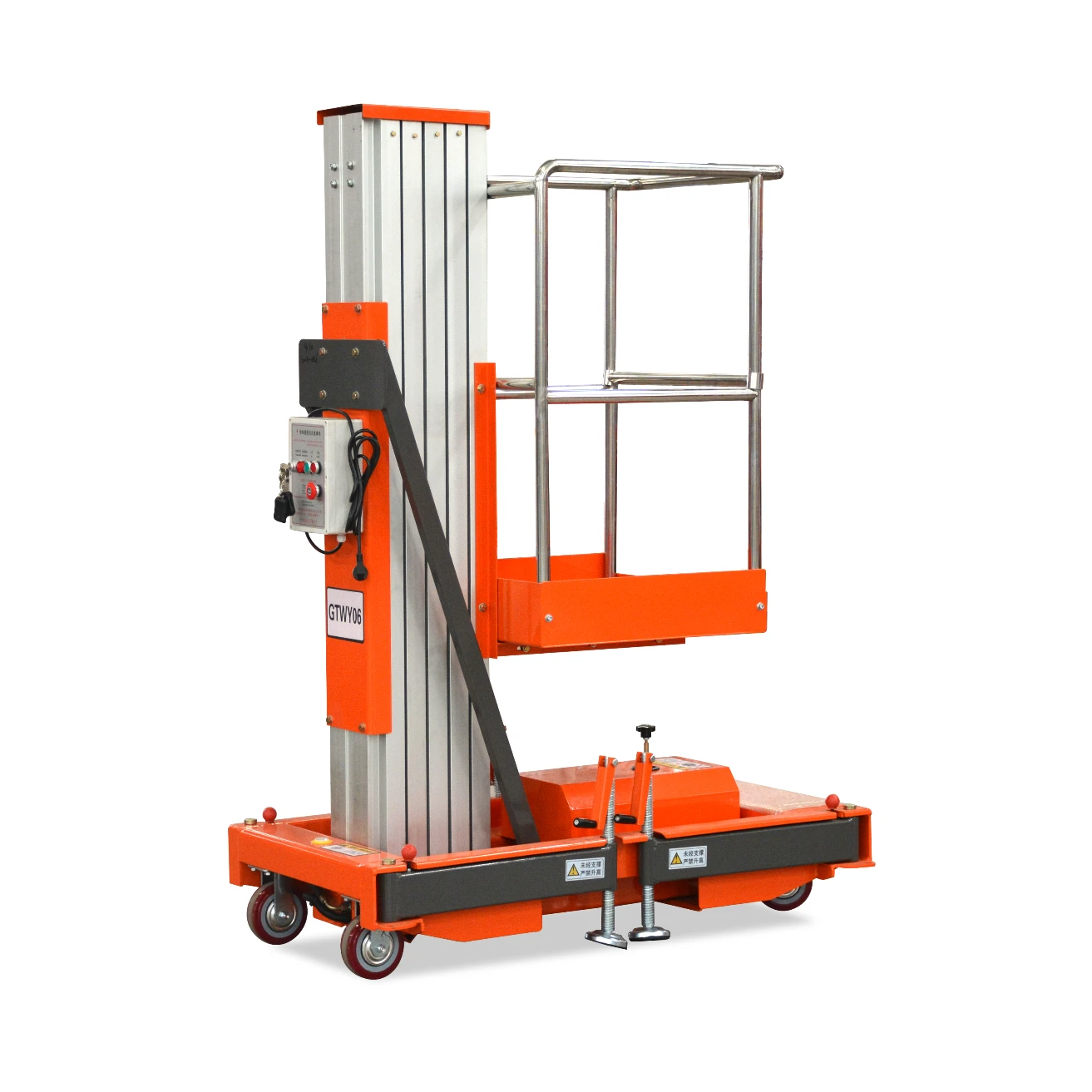 Manufacture of hydraulic mobile vertical lifts