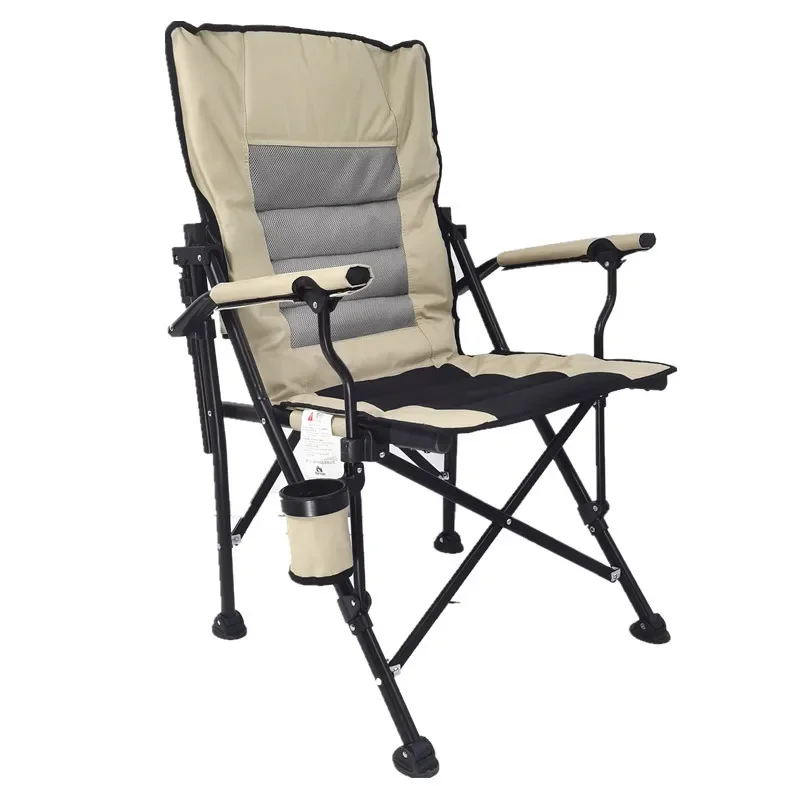 

Wholesale outdoor folding beach chaise lounge camping chair sea metal folding chair for sale