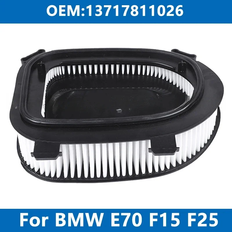 

Car Air Filter Cleaner Element 13717811026 For BMW E70 E71 F15 F25 X3 X5 X6 18 20 25 30 40d N47D20/D30 Engine Air Intake Filter