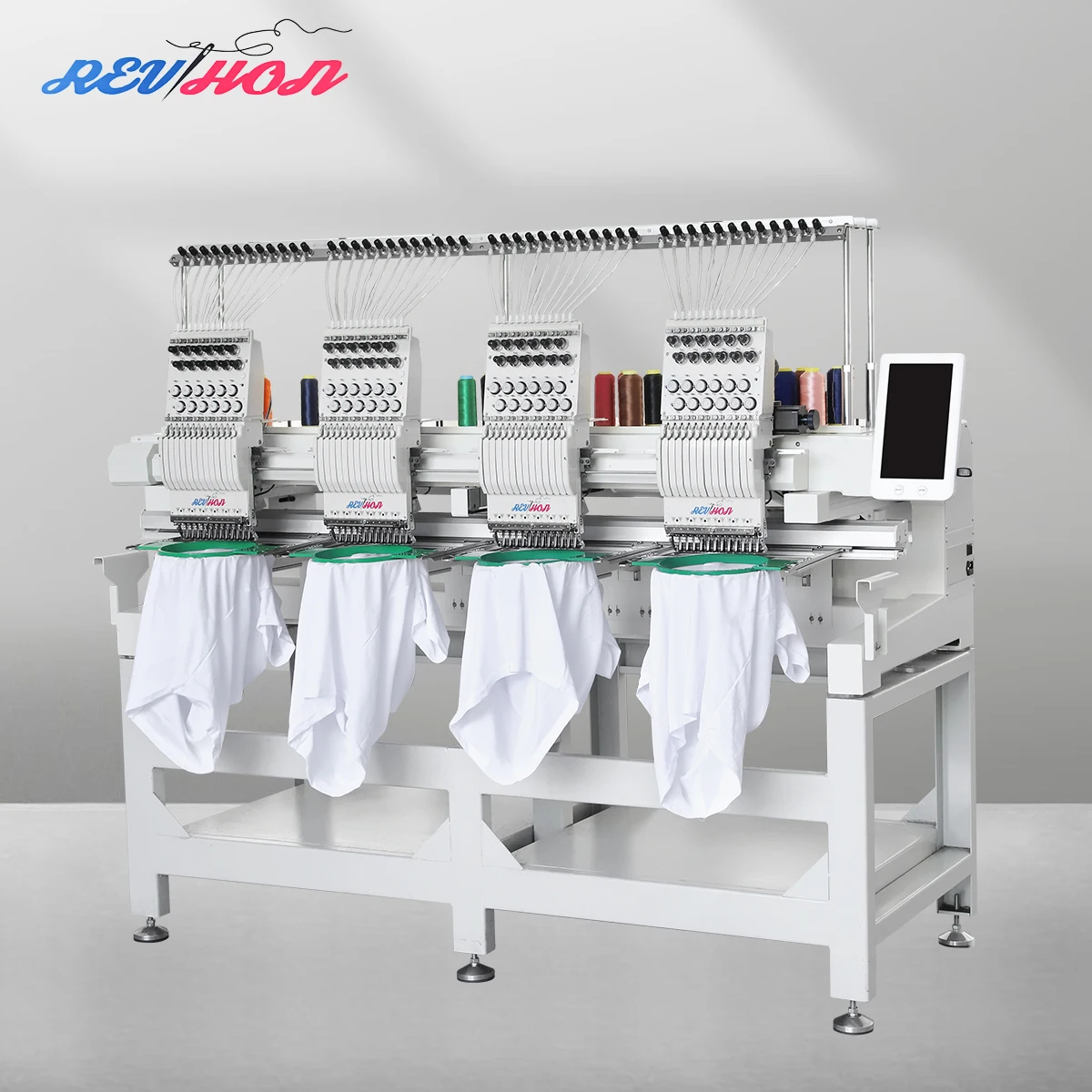 High Quality 4-head Computerized Embroidery Machine Multi-functional New Condition Versatile Produce High Speed Embroidery