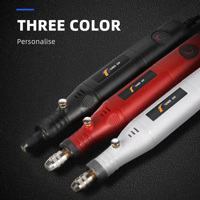 Electric Engraving Pen 18V Electric Hand Drills Variable Speed Rotary Drilling With Accessories For Dremel Mini Hand Drill