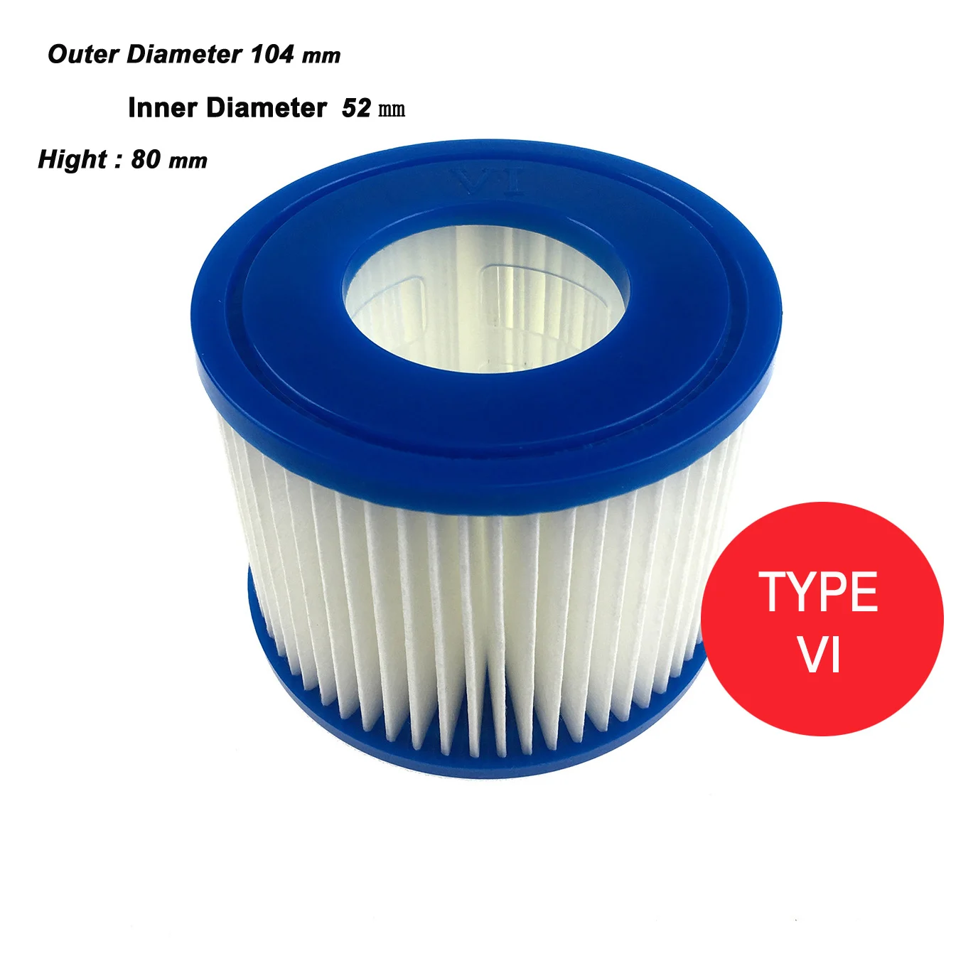 2/1PCS Replacement Filter For  Pump Cartridge Hot Tub Spa inflatable Swimming Pool Filter Easy Set Up Fit Filter Pumps