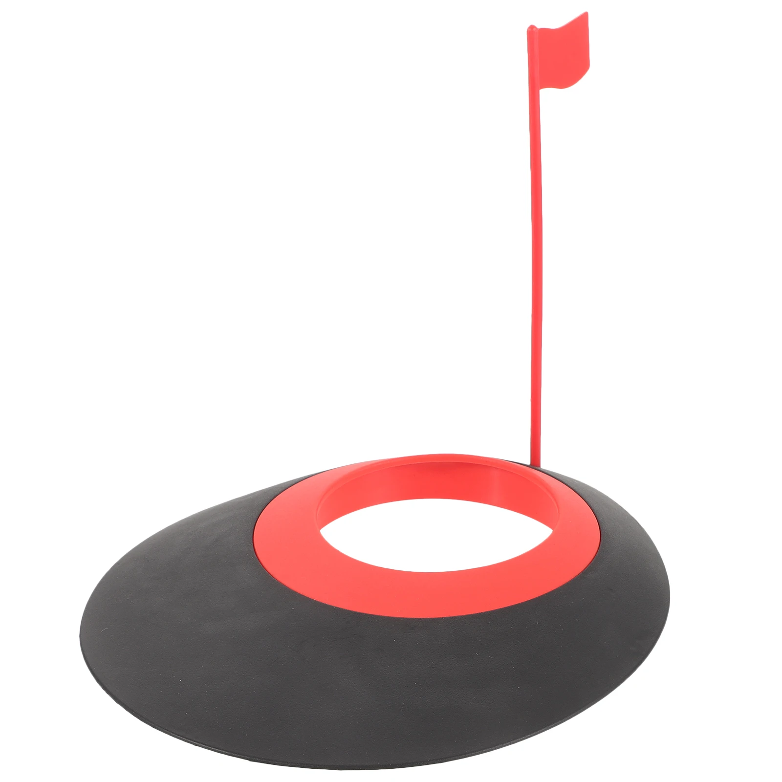

Golfing Practice Device Putting Hole Cup Golf Training Supplies Indoor Outdoor Home Office Gym Club Rubber Regulation Cup Skill