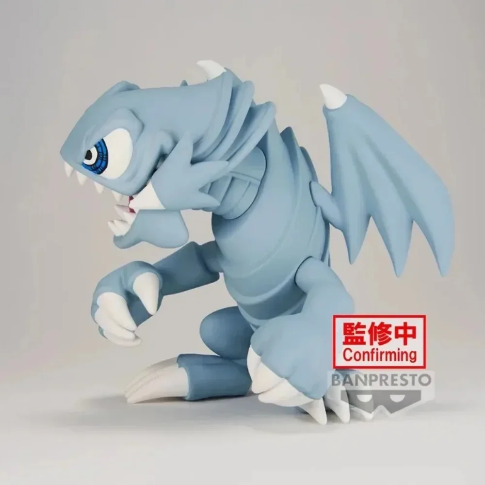 متوفر في المخزون بانداي الأصلي يو غي أوه! لعبة مجسمة من Due Monsters Oon Daemon Toon المستدعة على شكل جمجمة زرقاء وعيون بيضاء على شكل تنين كرتوني