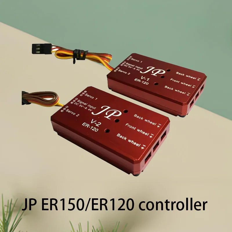 Contrôleur de train d'atterrissage rétractable en métal JP ER120 ER150 V1 et V2 pour avion RC à voilure fixe