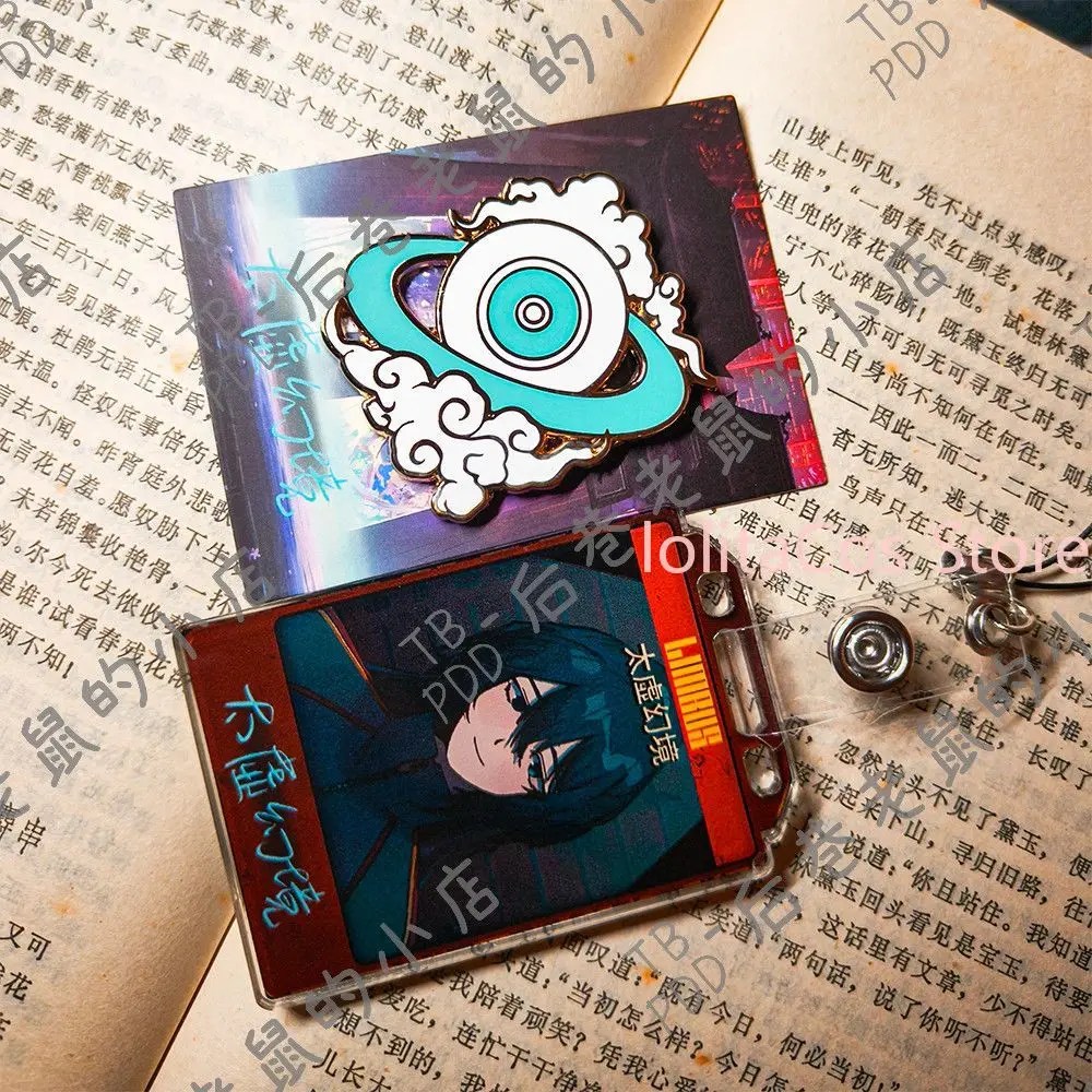 Limbus Company Hong Lu Metal Badge Enamel Imitation Anime Brooch Bag Decor Fan Collection Friend Birthday Gift Cosplay - view 5