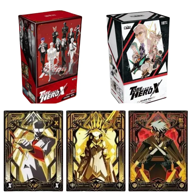 Echt om HERO X Card TOBEHEROX-serie te zijn Collectiekaarten Wat is een held Animatie Cartoon Randapparatuur Speelgoedcadeau