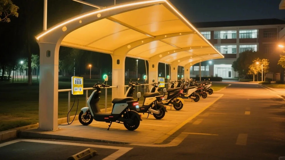 Commercial Ebile Fast Charger Station Universal 36v 48v 72v Electric Scooter & Motorcycle Wall Mount Fast Charging Pile