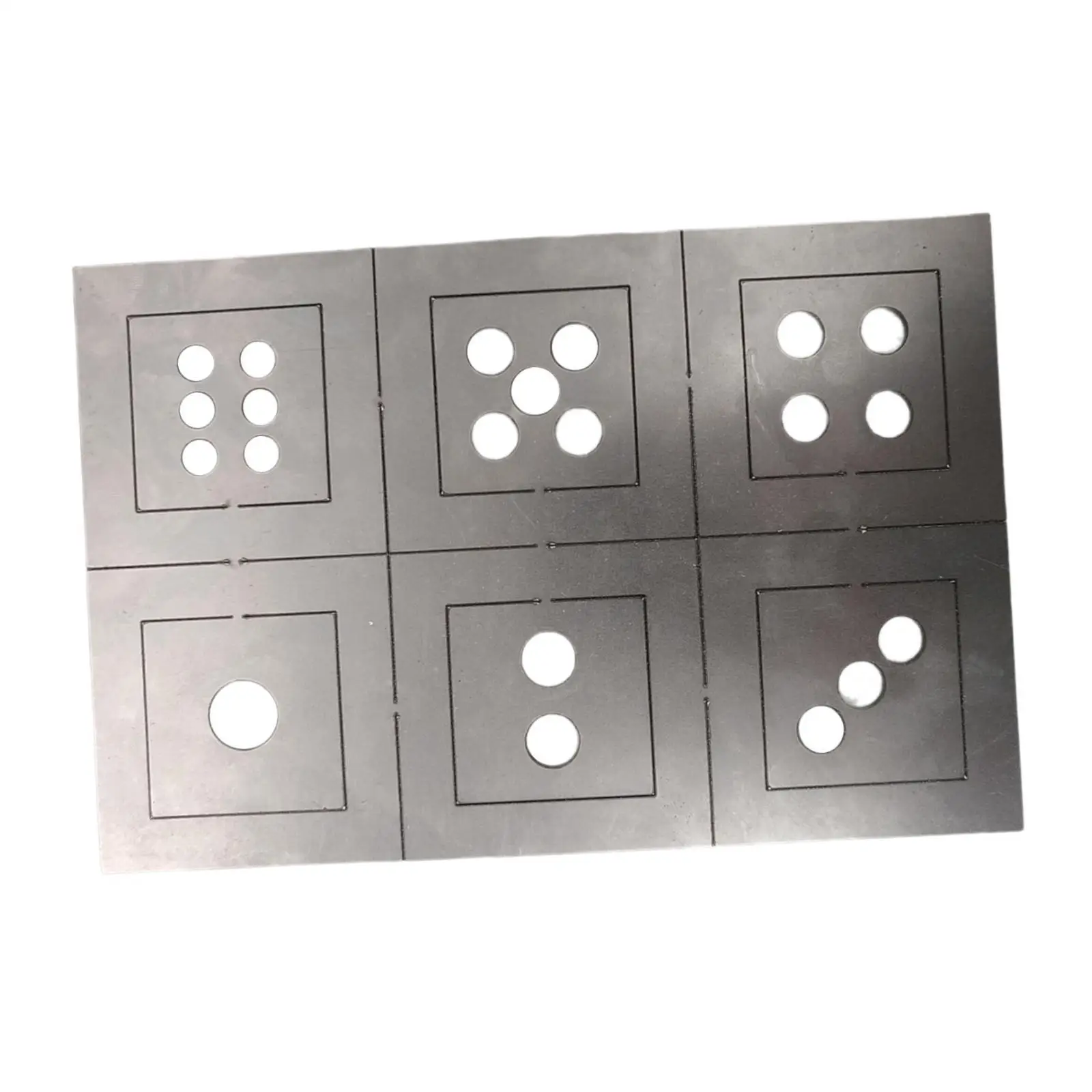 Kit cubo per pratica di saldatura per principianti Acciaio inossidabile 2,6x2,6x2,6 pollici