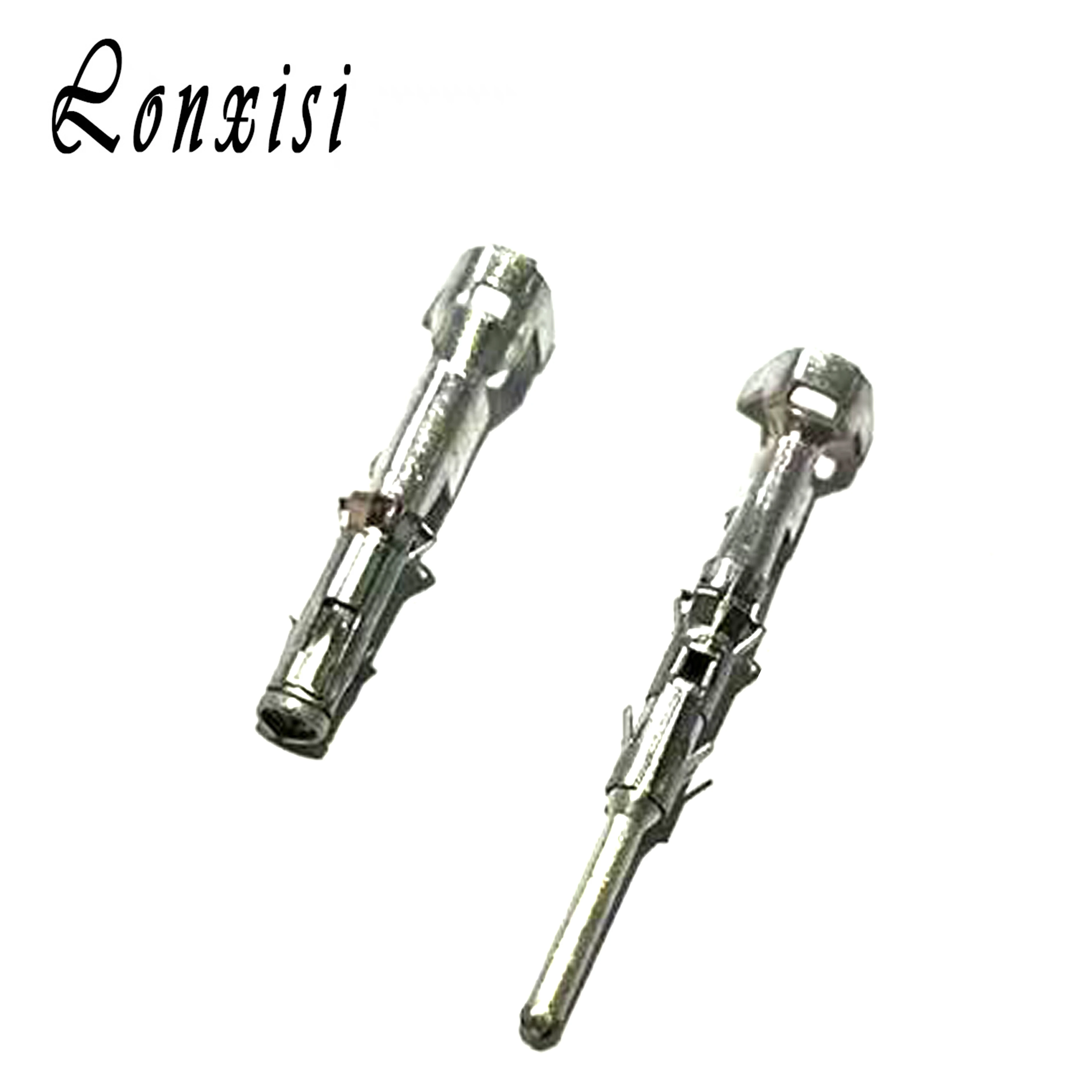 

20-500 Pcs Tyco Amp Male Female Terminal For 2 Pin 4 Pin Connector Sealed Automotive Card Sensor Plug 1337352-1 1337245-3