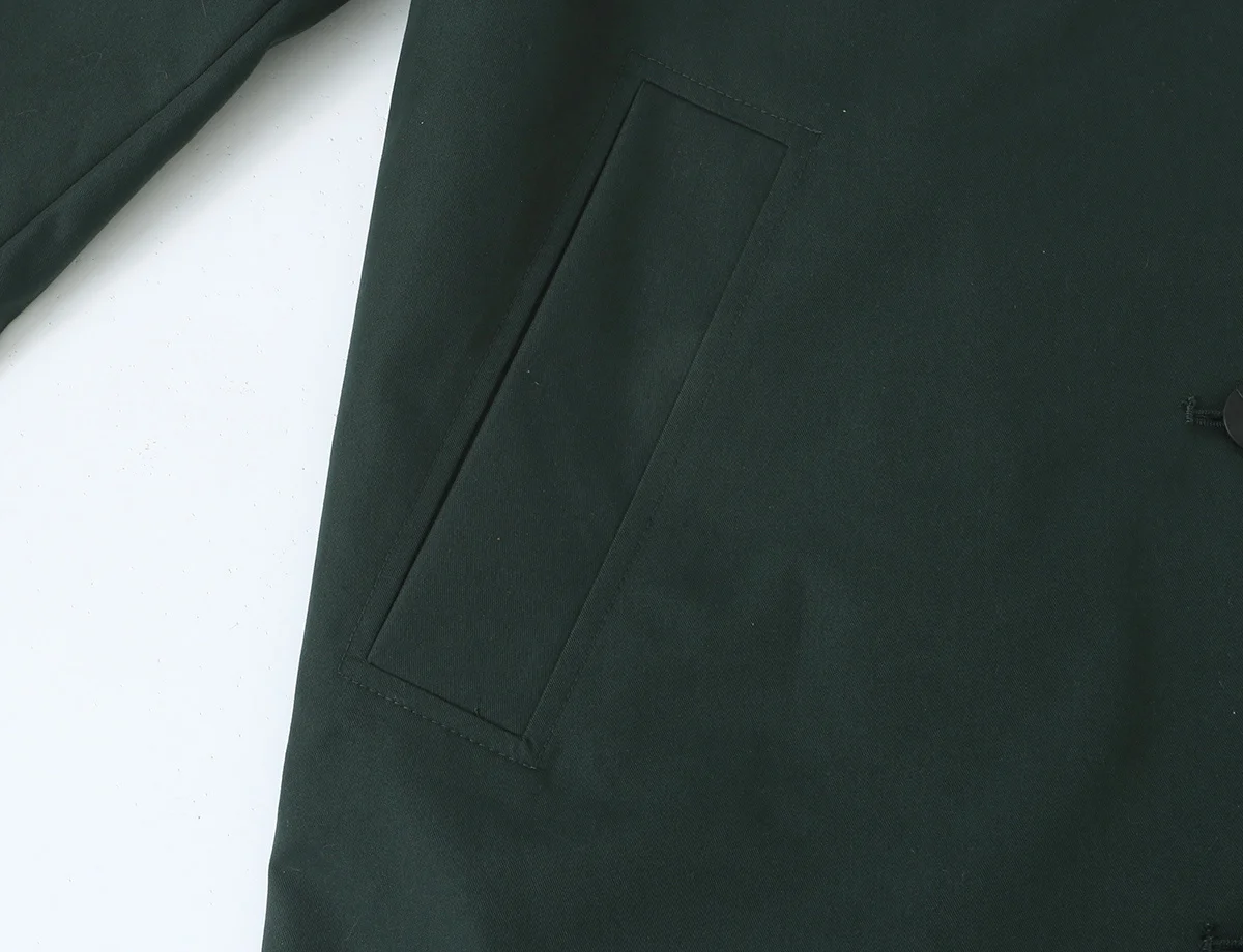 TFMLN Neuer Lässiger Langer Trenchcoat für Damen mit Reverskragen, Einreihig, Langarm, Locker Geschnitten, Frühling Herbst Streetwear – Detail 7