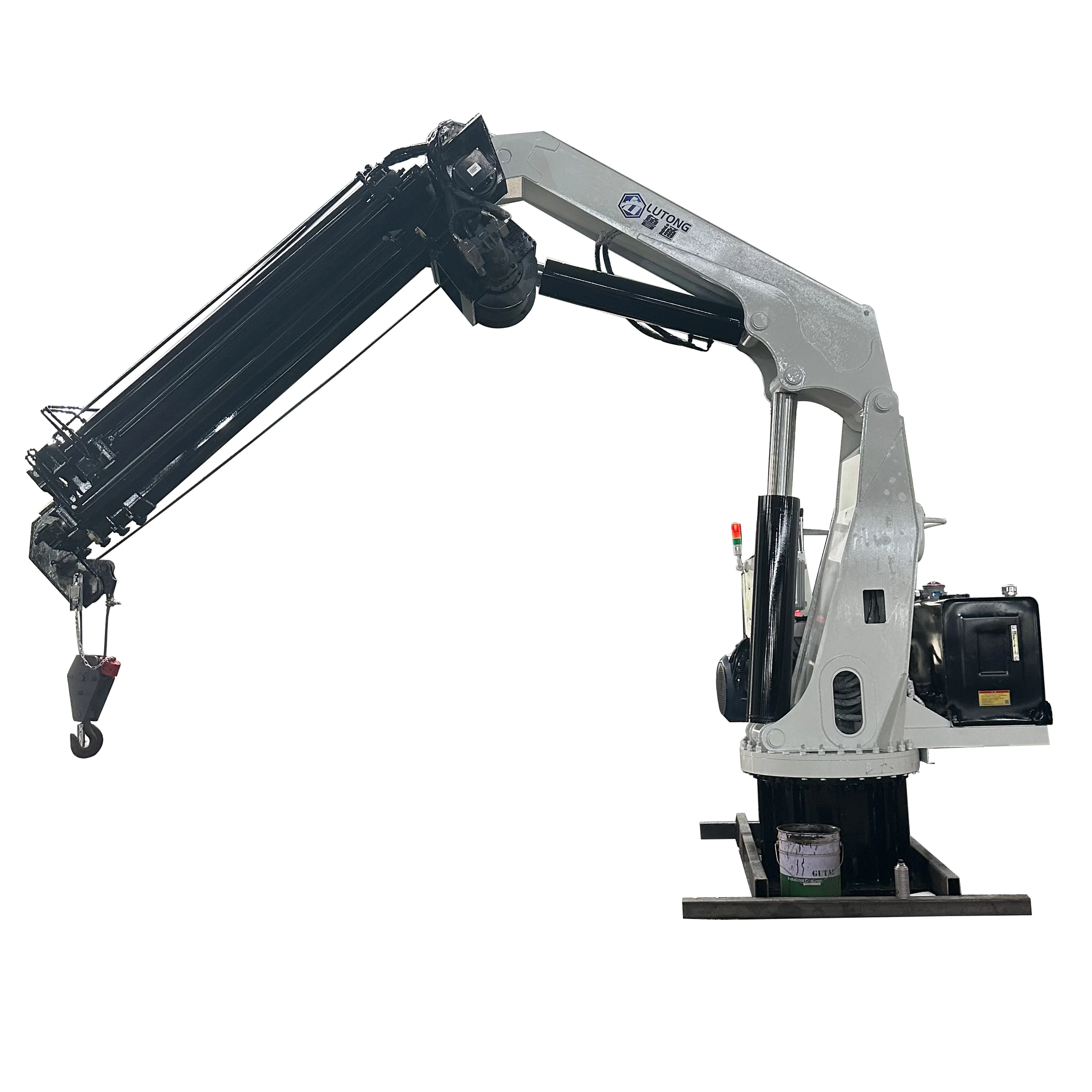 6.3T8T12T Hydraulic Marine Knuckle Boom Crane Marine Fixed Knuckle Boom Crane