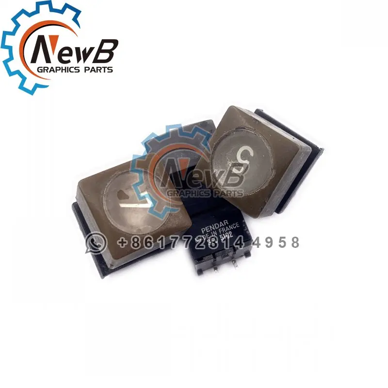 5 Pcs SFL 5102 Button Pushbutton Keyswitch For Polar 115 EMC Guillotine Control Panel Cutting Machine Cutter Guillotine Paper