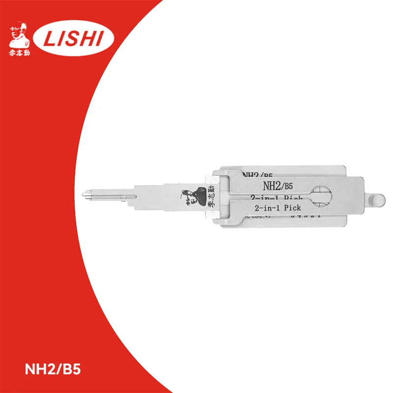 LISHI 2 IN 1 TOOL For Renault v.2 NEW SM3/MS5 NH2/B5 NSN11 NSN14 NSN14R NSN14 Ign NSN14 KEY READER PG02 QIRUI 02R R52