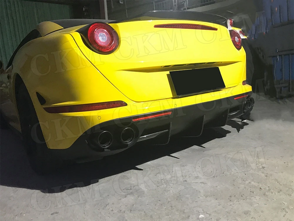 

Carbon fiber Rear bumper Diffuser for Ferrari California 2015 Auto Car Decoration