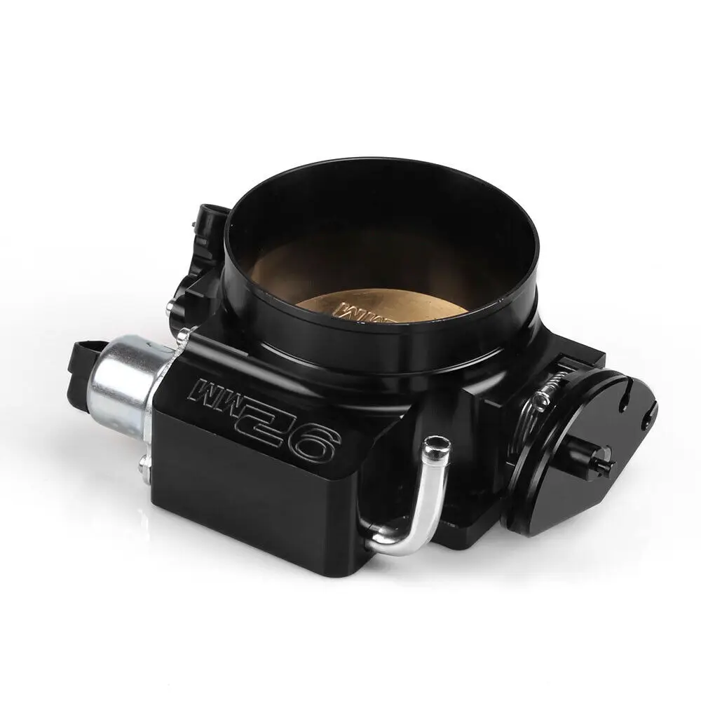 Corpo farfallato da 92 mm + piastra adattatore IAC TPS per Chevy GM Gen III LSX LS LS1 LS2 LS7