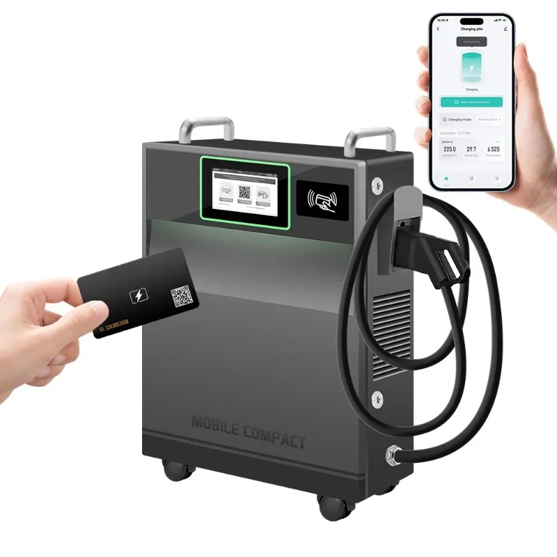 Portle 0kw Fast Charging Station CCS GBT Vehicle