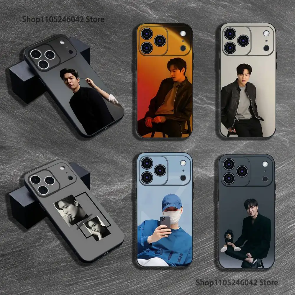 

Actor L-Lee min ho Wear-resistant Phone Case For iPhone 17,16,15,14,13,12,11,Pro,XS,Max,XR,Plus,E,SE4,Mini Black Soft Cover