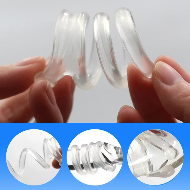 New Breathable Foreskin Correction Cock Rings Delay Ejaculation Male Chastity Device Penis Ring Sex Toys for Men 4PCS/Set