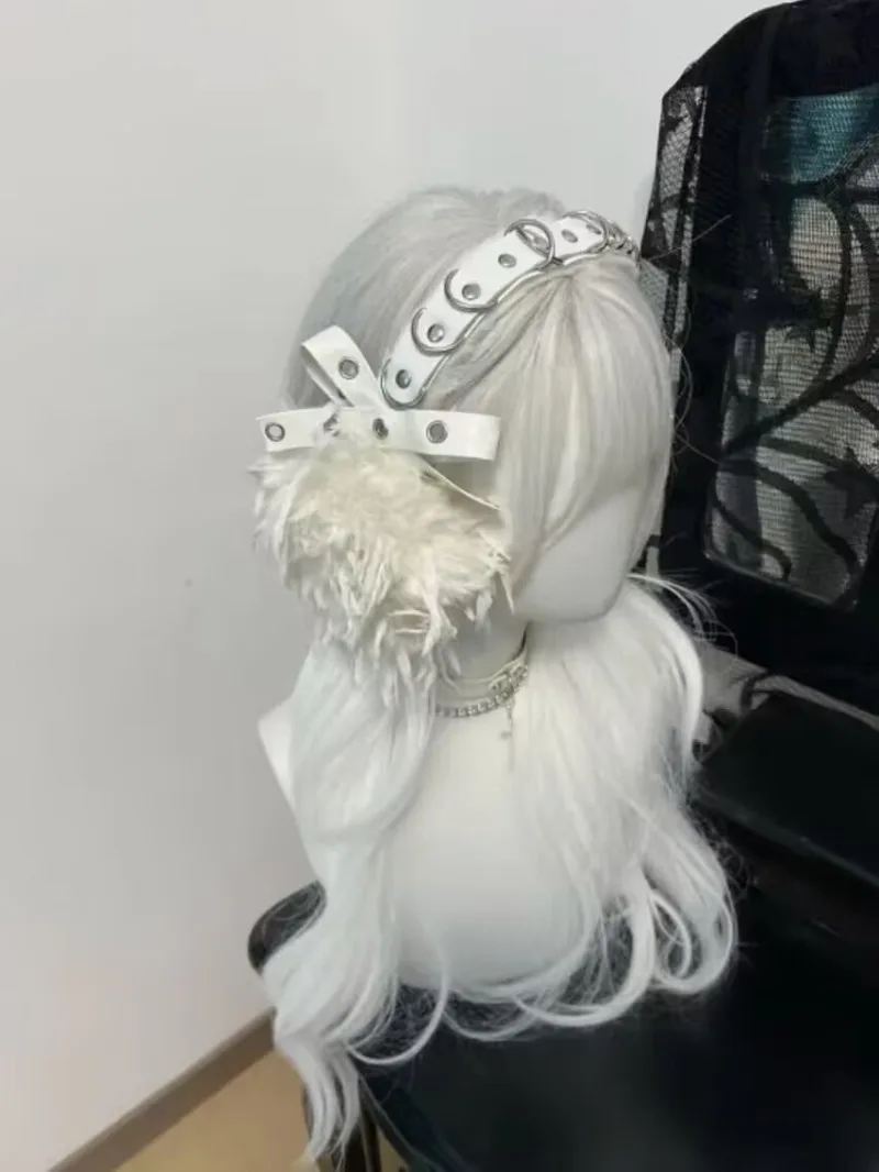 Original-Ohrenschützer im Gothic-Stil für Wärme, Darkly-Serie, Punk, Anti-Kälte, subkulturell, faltbar, Plüsch, Y2k-Ohrenschützer, Winter-Zubehör