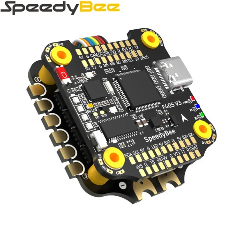 SpeedyBee F405 V3 BLS 50A 30x30 FC&ESC FPV Stack ICM42688P F405 Flight Controller BLS 55A 4in1 ESC for FPV Freestyle Drone Model