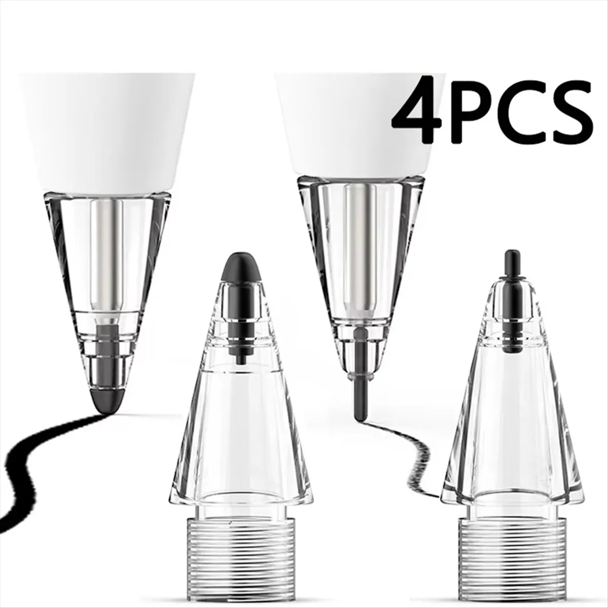 A10I Wear- Fine Point Precise Control Stylus Pen Tips for HB Double-Layered Replacement Nib A